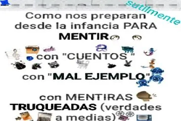 aprender con mentiras