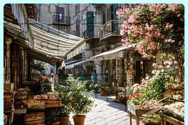 פאזל של Jour de marché à Palerme