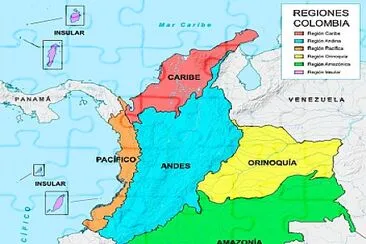 regiones de colombia