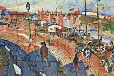 Derain le pont du Pecq