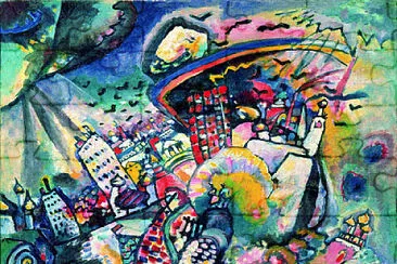 Kandinsky Moscou jigsaw puzzle