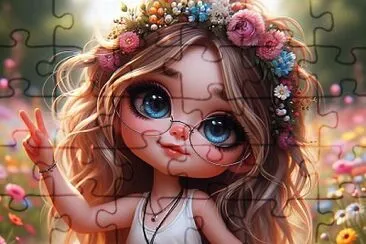 פאזל של Girl AI