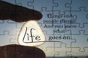 Life goes on