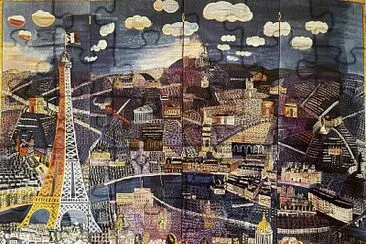 פאזל של Dufy paravent Paris