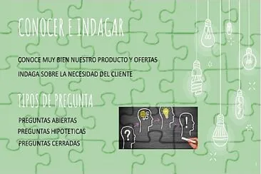 פאזל של conocer indagar