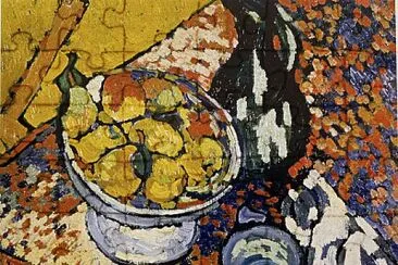 Vlaminck nature morte aux coings jigsaw puzzle