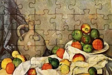 Cézanne nature morte au pot de grès