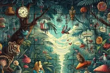 Alice in the wonderland AI