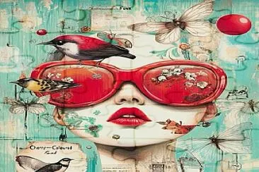 Red glasses