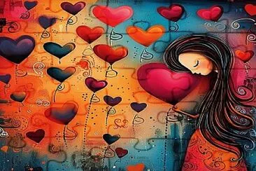Heart girl