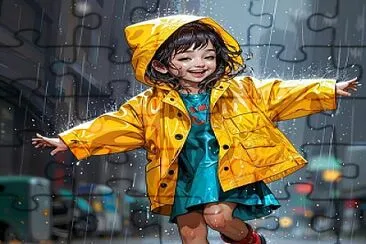 Dancing with raindrops