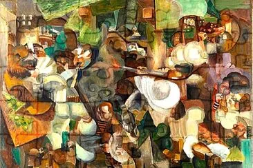 Le Fauconnier Les montagnards jigsaw puzzle