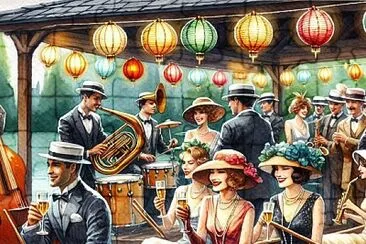 Party at the Boathouse 1920s
