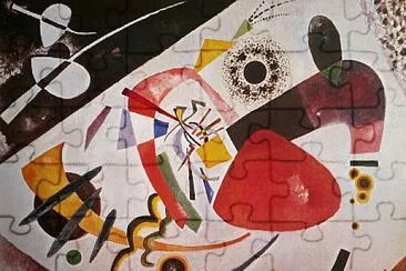 Kandinsky tache rouge deux