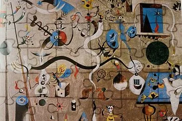 Miro le carnaval d 'Arlequin jigsaw puzzle