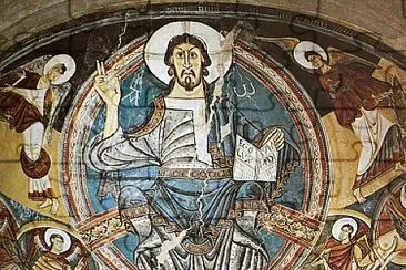 Maître de Tahull Christ en gloire