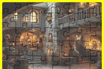 Ambiance de taverne médiévale
