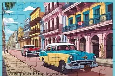Musique cubaine légendaire jigsaw puzzle