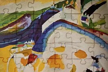 Kandinsky la vache 1910