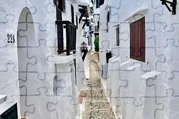 Binibeca Vell-Menorca jigsaw puzzle