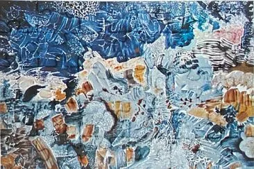 Nicholas Glika terre et mer 1965