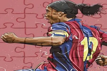 Ronaldinho jigsaw puzzle