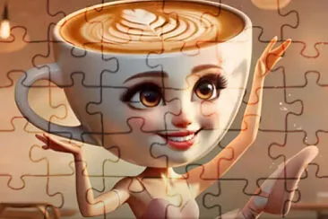 פאזל של בלרינה קפוצינה ואספרסונה סניורה