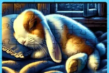 Dors bien petit lapin