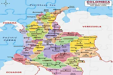 mapa de colombia