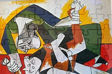 Picasso la femme au chien