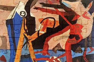 Alfred Pellan Don Quichote