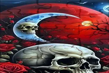 Moon Skull jigsaw puzzle