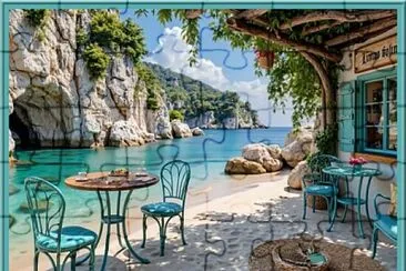 Détente au bord de la mer