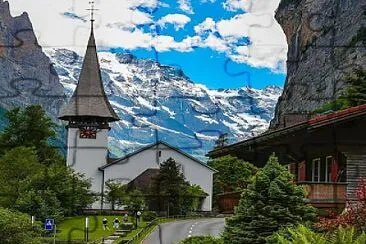 פאזל של Lauterbrunnen