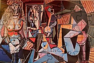 פאזל של Picasso corps bleu