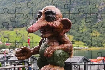 Troll,Geiranger,Norwegen