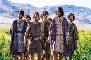 Jesús y sus discípulos