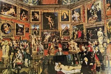 Johan Zaffany Galerie des Offices 1772