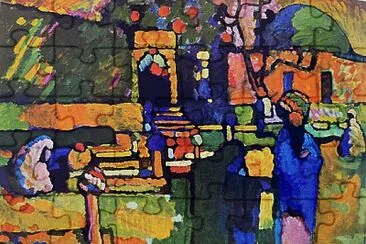 Kandinsky cimetière arabe
