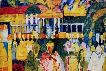 Kandinsky dames en soirée