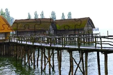 Pfahlbauten am Bodensee
