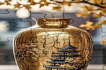The beautiful vase jigsaw puzzle
