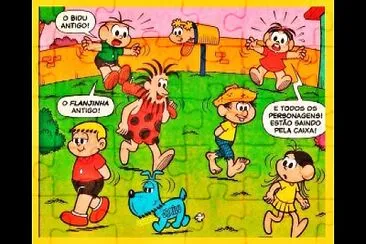 פאזל של infância