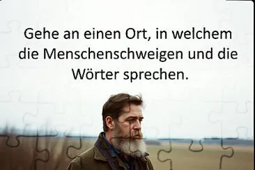 Ein Rätzel eines Dichters