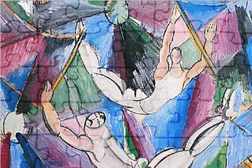 Raoul Dufy acrobates