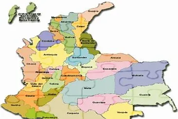 mapa de colombia