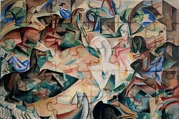 Alice Bailly Fantaisie équestre 1913