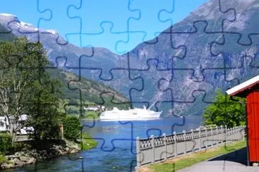 פאזל של Geiranger,Norwegen