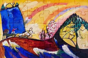 Painting with Troika (1911) jigsaw puzzle
