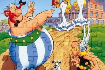 Asterix jigsaw puzzle